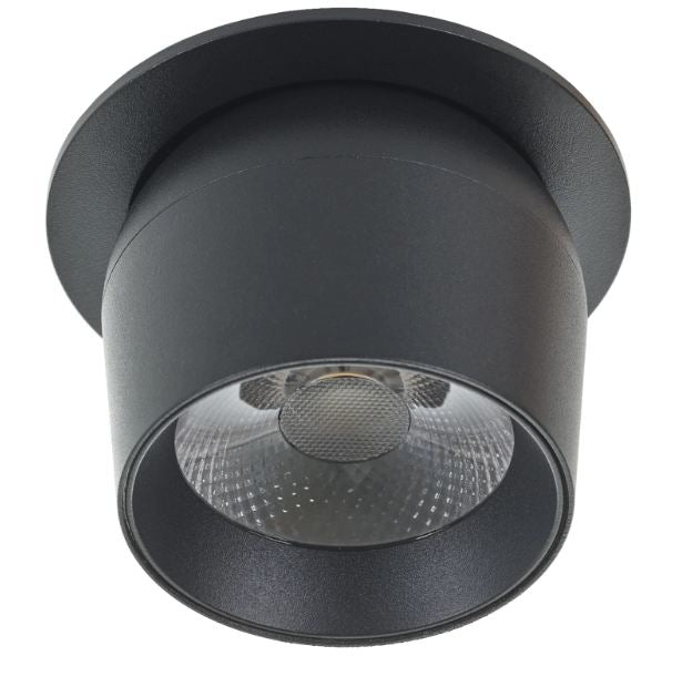 Луна за вграждане Fancy, черен, led 5w, 4000к, 3070 sbk