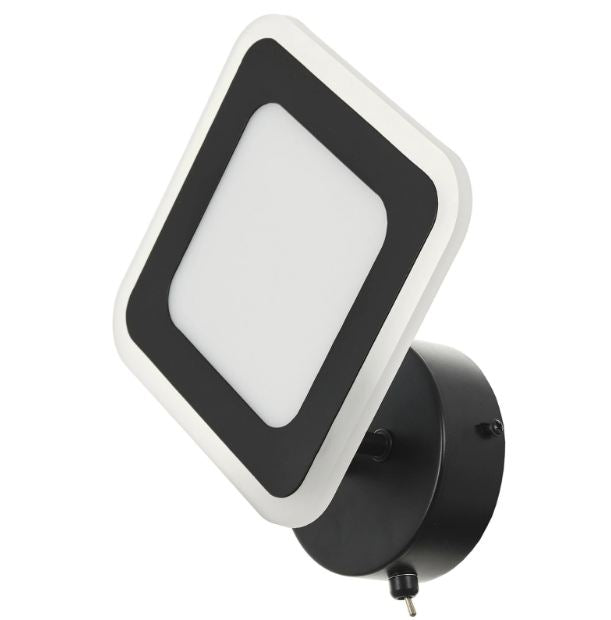 Аплик Cole, черен, led 34w, 3000-6000k, 2810BK/1W