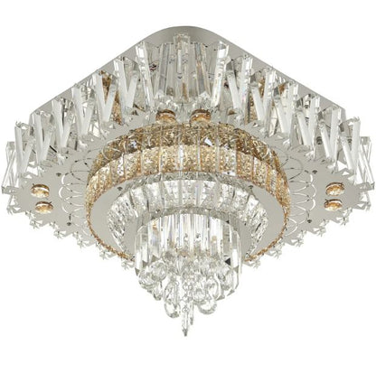 Плафониера Jude, хром, led 36w, 3000-6000k+RGB, 4061/500