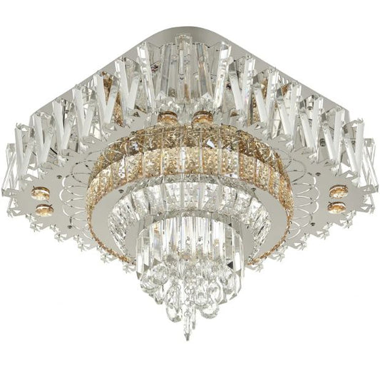 Плафониера Jude, хром, led 36w, 3000-6000k+RGB, 4061/500