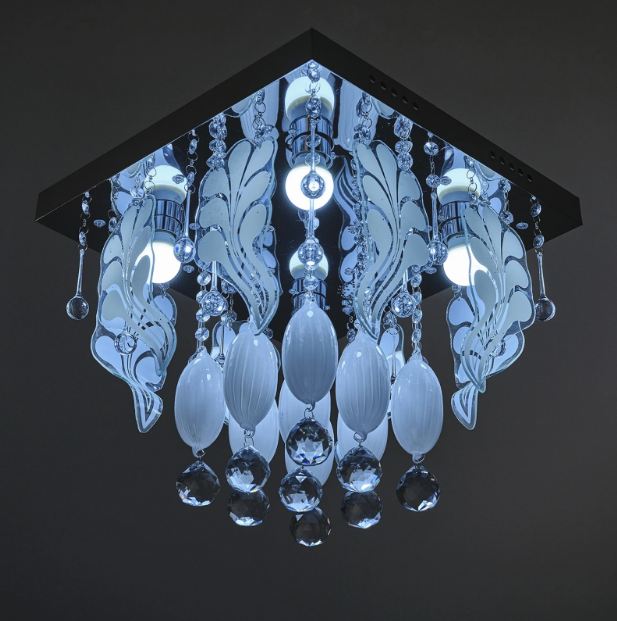 Плафон Camagro, хром, led RGB 4xe27, 3083/40 ch