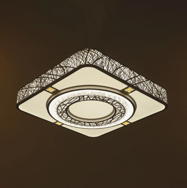 Плафон Reina със смарт управление, бял, led 82w, 3029T/82WS