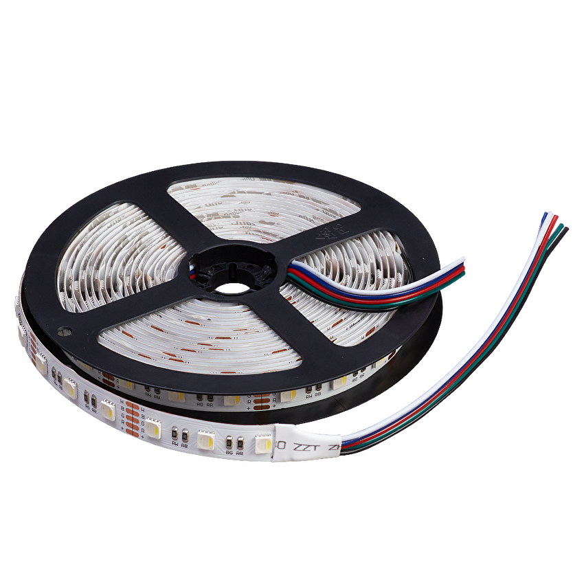 LED лента, 17W/m, RGB+6000K, 12V DC, SMD5050, 60 LEDs/m /NG5060RGBW