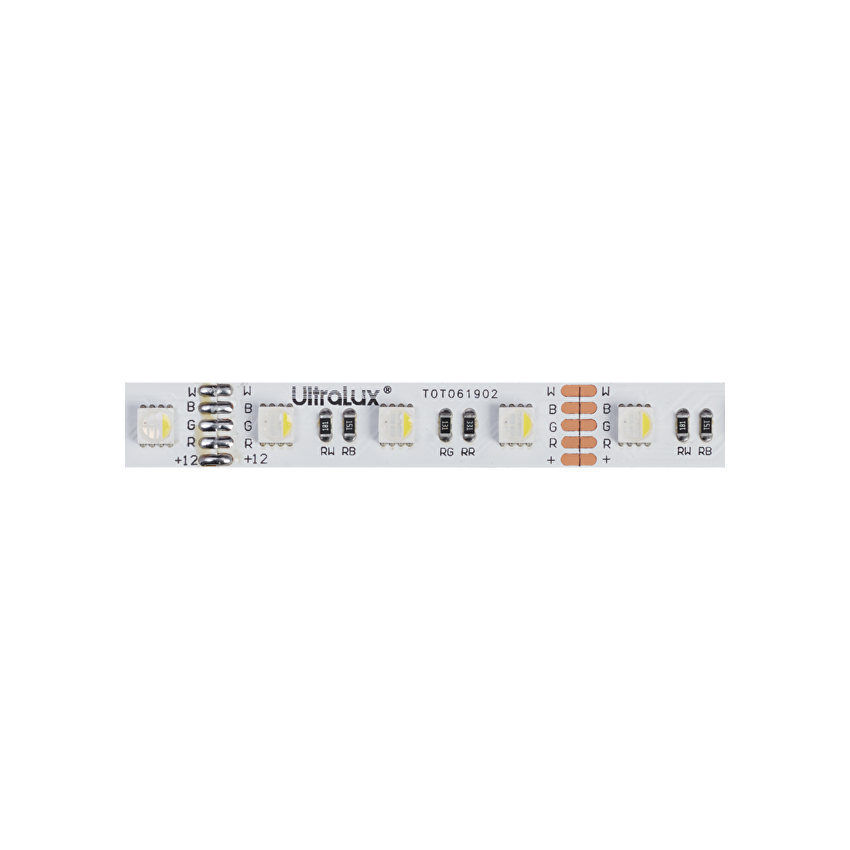 LED лента, 17W/m, RGB+6000K, 12V DC, SMD5050, 60 LEDs/m /NG5060RGBW