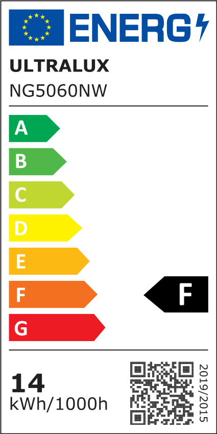 LED лента, 13.5W/m, 4000K, 12V DC, SMD5050, 60 LEDs/m /NG5060NW
