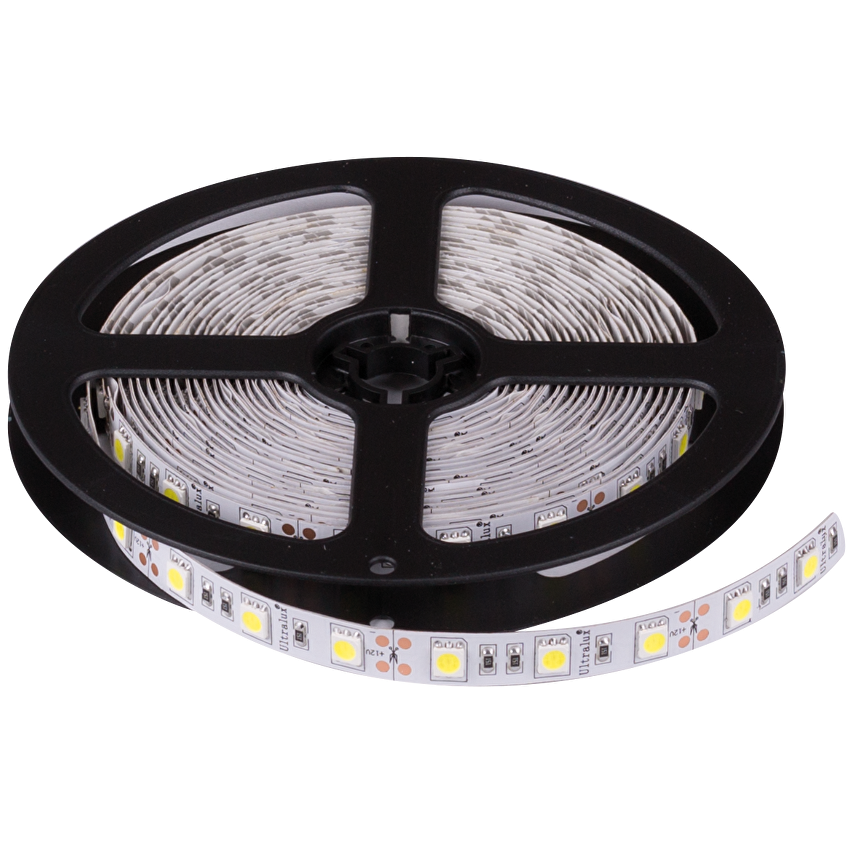 LED лента, 13.5W/m, 3000K, 12V DC, SMD5050, 60 LEDs/m / NG5060WW