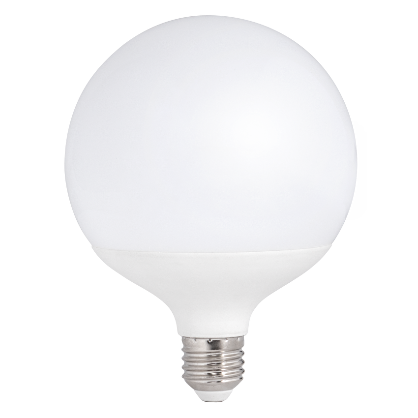 LED лампа топка 15W, E27, 3000K, 220-240V AC, топла светлина/LTL152730