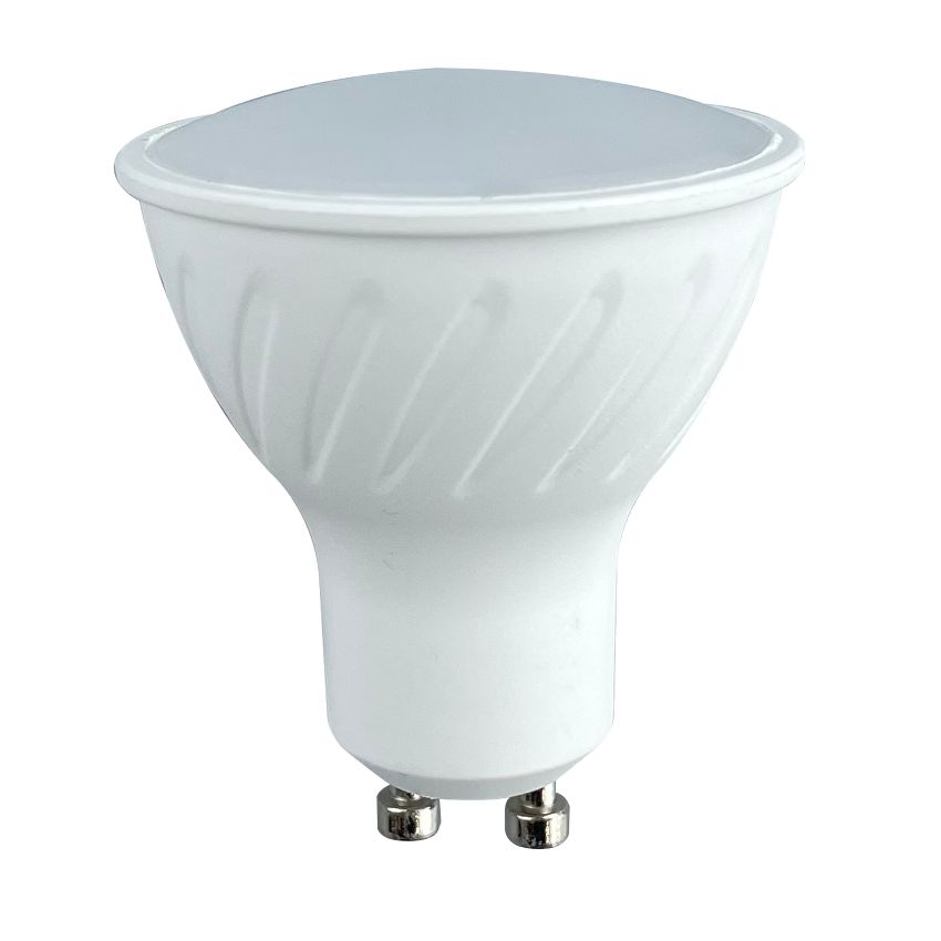 LED лампа луничка 6W, GU10, 3000K, 220-240V AC, топла светлина/LGT10630