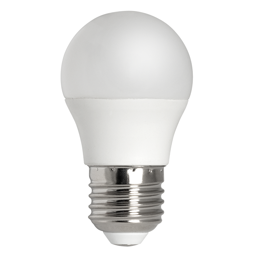LED лампа топка за ниско напрежение 5W, E27, 3000K, 12-24V AC/DC, топла светлина/LBL52730LV