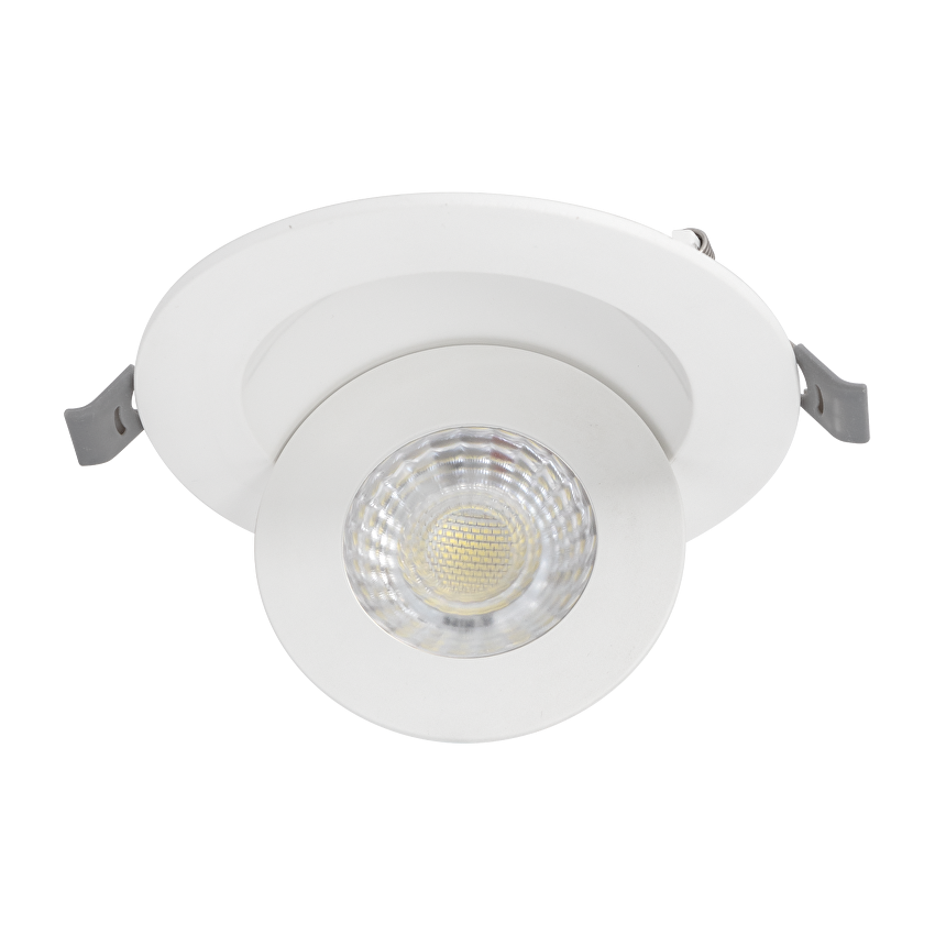 LED луна за вграждане, подвижна, 7W, 3000K/4200K/6500K, 220-240V AC, IP20 /  LLP7CCT