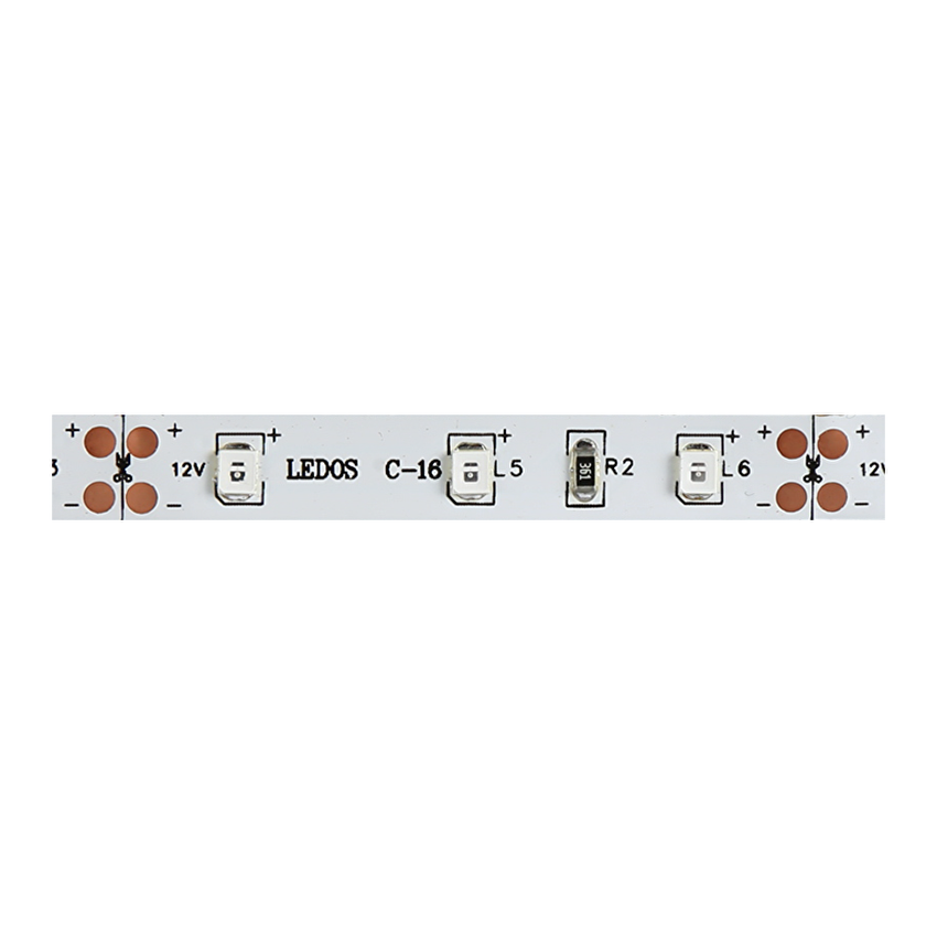 LED лента, 4.8W/m, синя, 12V DC, SMD2835, 60 LEDs/m / NG283560B