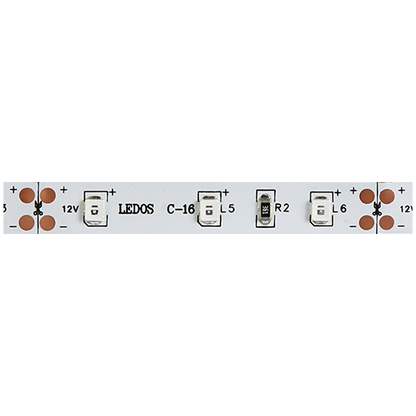 LED лента, 4.8W/m, червена, 12V DC, SMD2835, 60 LEDs/m, IP65/ NGW283560R