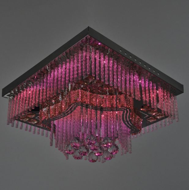 Плафон Tenerife, хром, led 50w, RGB, 2700-6000k, 2849/50