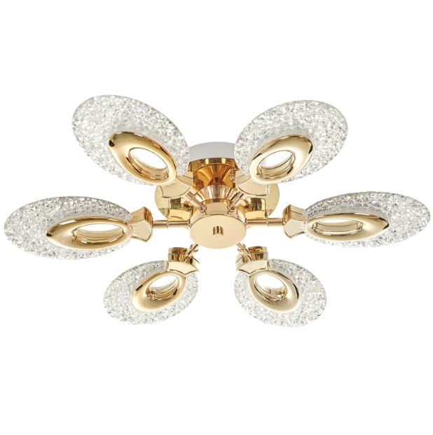 Плафон Explorer, златен, led 96w, 3000-6000k, 2783/6 GD