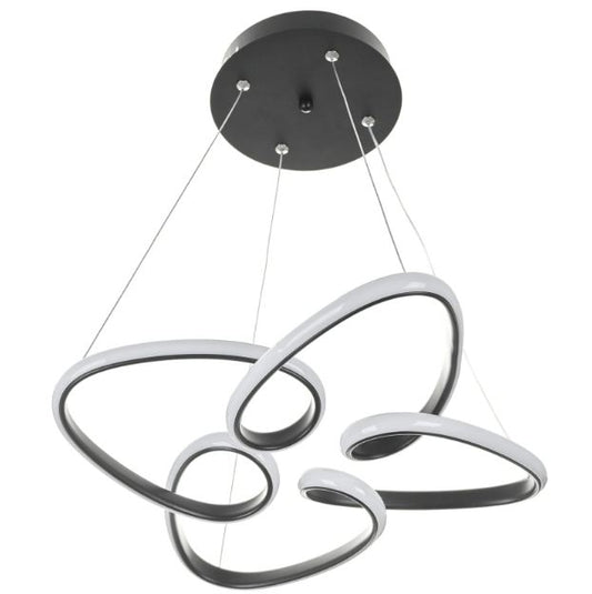 Полилей Leo, черен, led 48w, 4000k, 2304 bk