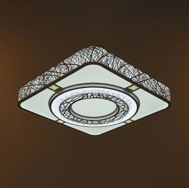 Плафон Reina със смарт управление, бял, led 82w, 3029T/82WS