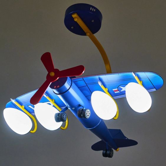 Полилей Aviator, син, 4xе14, 2449