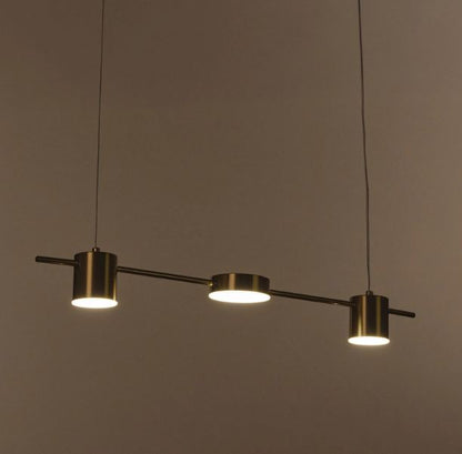 Полилей Yamato, мат злато, led 30w, 3000-6000k, 2807/3 CP