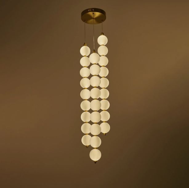 Полилей Avalon, мат злато, led 144w, 3000-6000k, 2801/27 CP