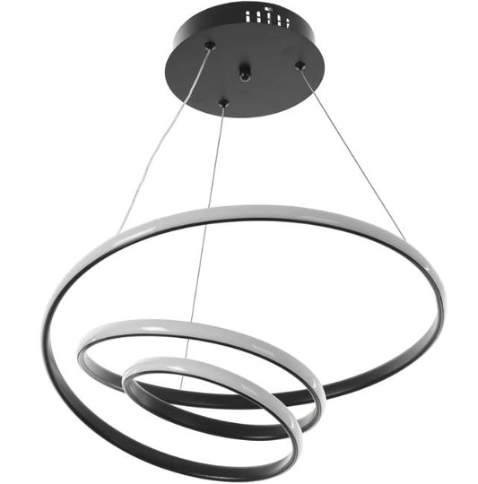 Полилей Leo, черен, led 58w, 4000k, 2307 BK