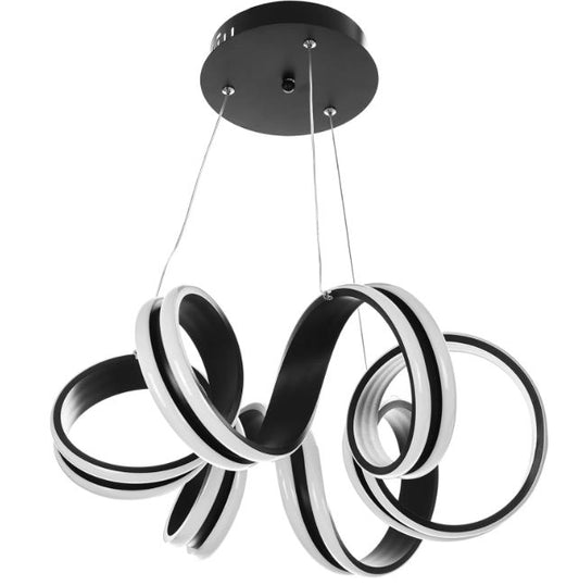 Полилей Taurus, черен, led 124w, 4000k, 2308bk