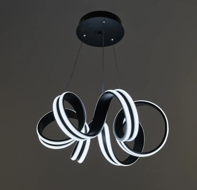 Полилей Taurus, черен, led 124w, 4000k, 2308bk