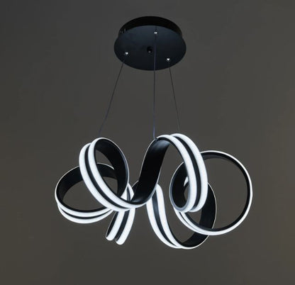 Полилей Taurus, черен, led 124w, 4000k, 2308bk