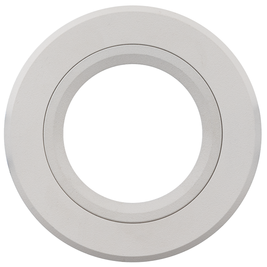 Рамка за вграждане кръг, GU10, стационарна, бяла, алуминий, IP20 / FSNGU10WH