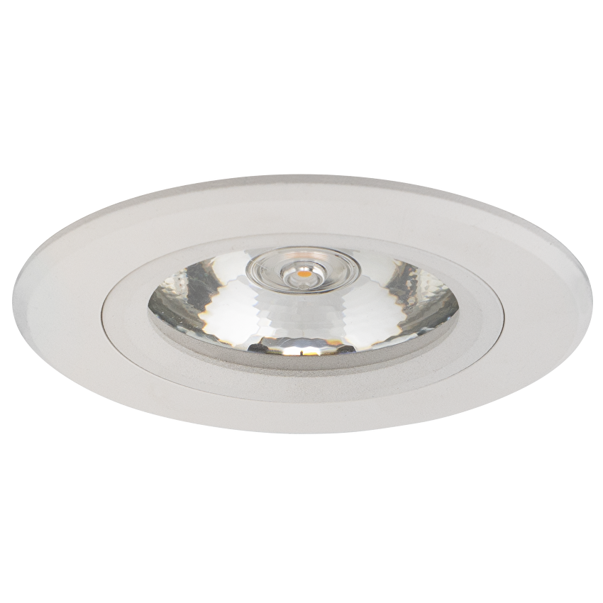 Рамка за вграждане кръг, GU10, стационарна, бяла, алуминий, IP20 / FSNGU10WH