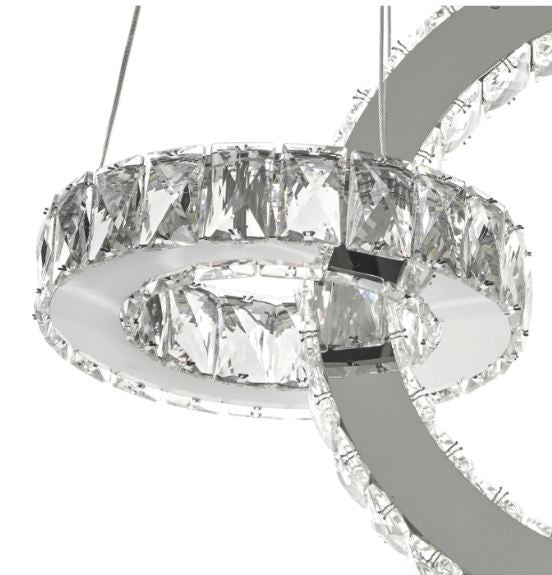 Полилей Saturn, хром, led 33w, 4000k, 2328
