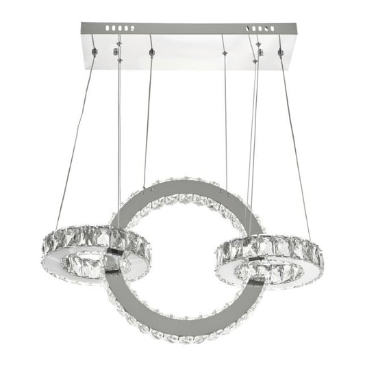 Полилей Saturn, хром, led 33w, 4000k, 2328