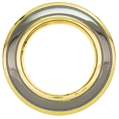 Рамка за вграждане кръг, GU10, стационарна, графит/злато, алуминий, IP20 / FSGU10GUG