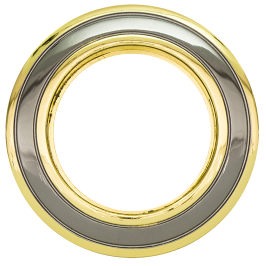 Рамка за вграждане кръг, GU10, стационарна, графит/злато, алуминий, IP20 / FSGU10GUG