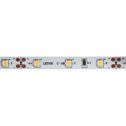 LED лента, 4.8W/m, 3000K, 12V DC, SMD2835, 60 LEDs/m, IP20 /NG283560WW