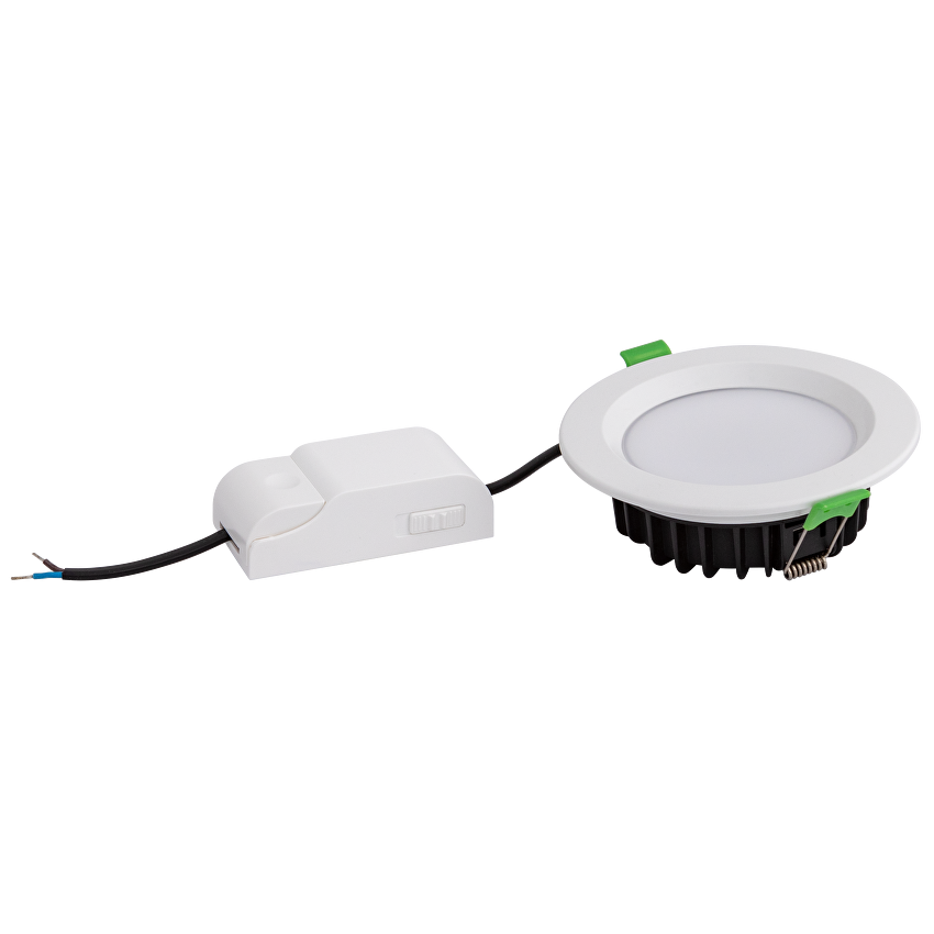 LED луна за вграждане, димираща, 10W, 3000K/4200K/6000K, 220-240V AC, IP44  /  LLV10D2
