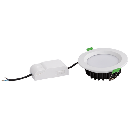LED луна за вграждане, димираща, 10W, 3000K/4200K/6000K, 220-240V AC, IP44  /  LLV10D2