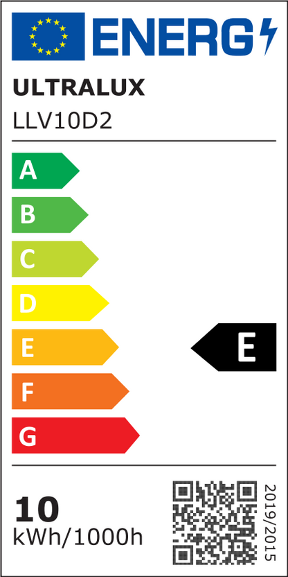 LED луна за вграждане, димираща, 10W, 3000K/4200K/6000K, 220-240V AC, IP44  /  LLV10D2