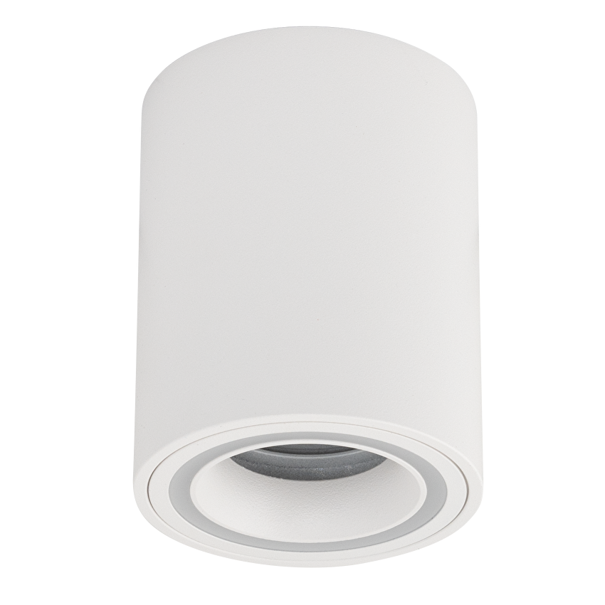Тяло за открит монтаж, кръг, GU10, стационарно, бяло, IP20 / SDRGU10WH