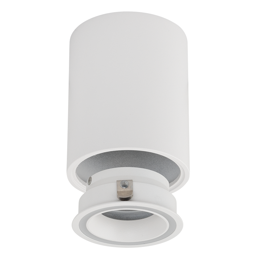 Тяло за открит монтаж, кръг, GU10, стационарно, бяло, IP20 / SDRGU10WH