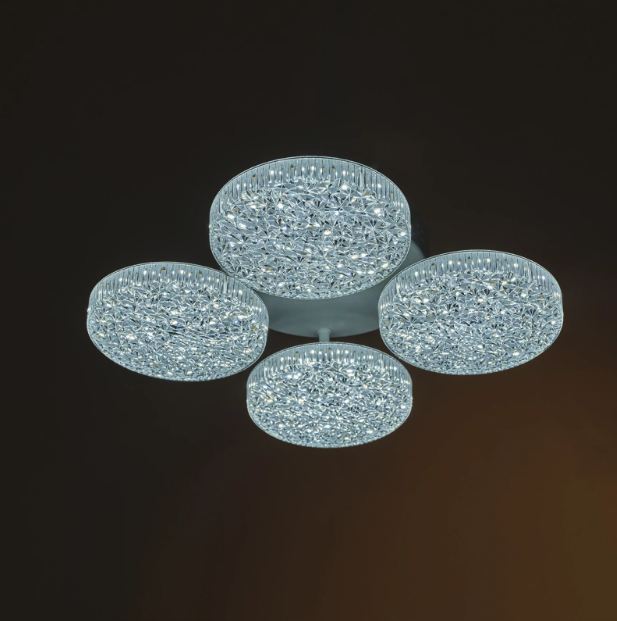 Плафон със смарт управление Dolly, бял, led 40W, 5192lm, 3000-6000k, 4007s/4 wh