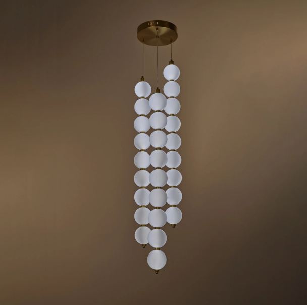 Полилей Avalon, мат злато, led 144w, 3000-6000k, 2801/27 CP