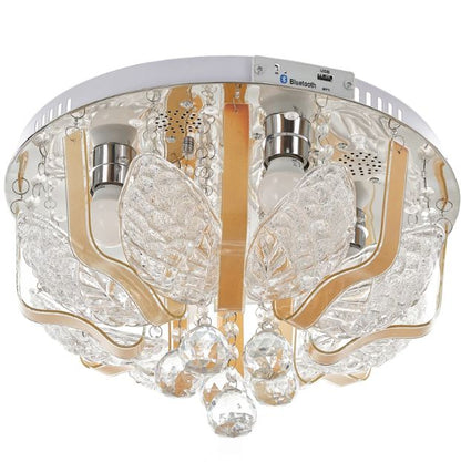 Плафон Roswell, хром, led RGB 4xe27, 3079/40 ch