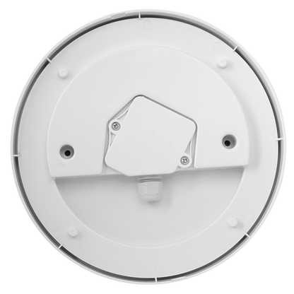 LED водоустойчива плафониера кръг, бяла, 15W, 4000K, 220-240V AC, неутрална светлина, IP65 / LBHR1540WH