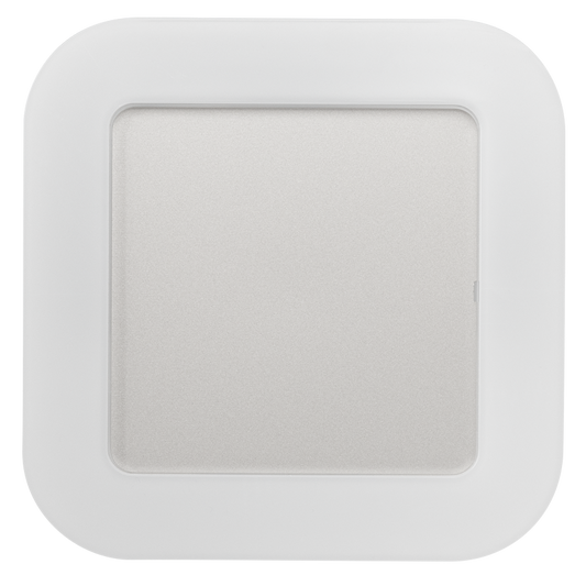 LED водоустойчива плафониера квадрат, бяла, 24W, 4000K, 220-240V AC, неутрална светлина, IP65 / LBHS2440WH