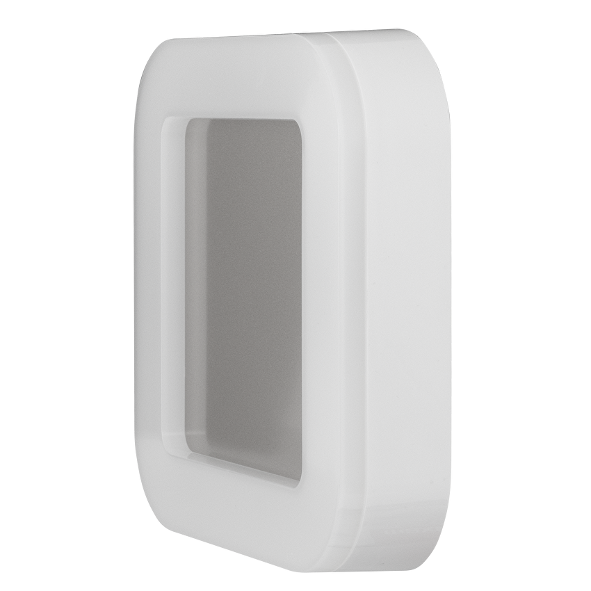 LED водоустойчива плафониера квадрат, бяла, 15W, 4000K, 220-240V AC, неутрална светлина, IP65 / LBHS1540WH