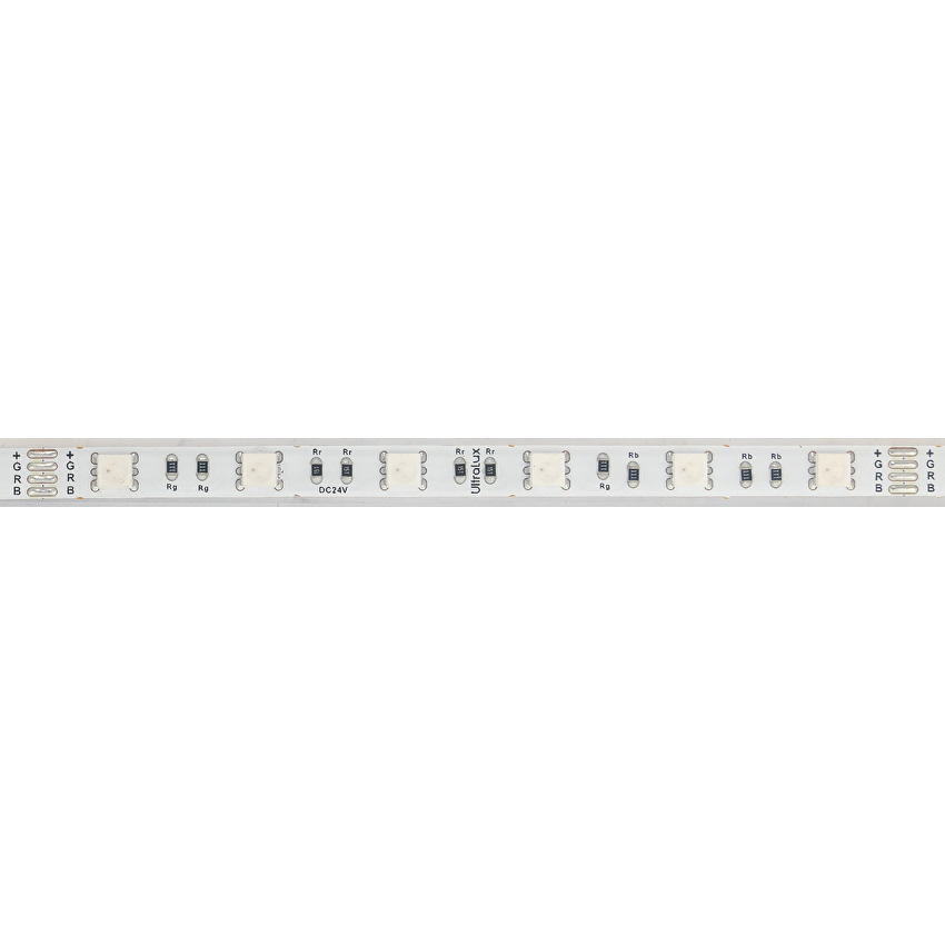 Професионална LED лента 14.4W/m, RGB, 24V DC, 60LEDs/m, SMD4040, IP67 / PN406067RGB