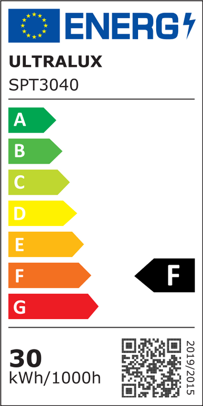 LED Slim прожектор 30W, 4000K, 220-240V AC, IP65 неутрална светлина / SPT3040