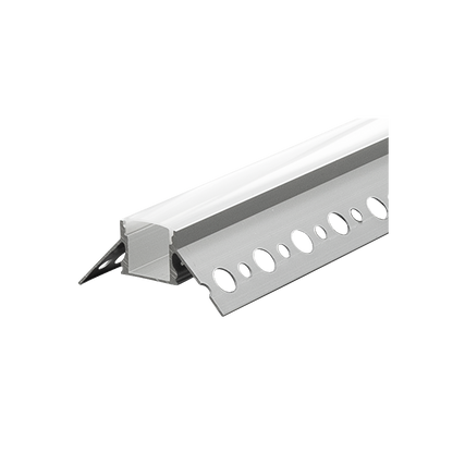 Алуминиев профил за гипсокартон 3m, външен ъгъл, 13mm / APG333