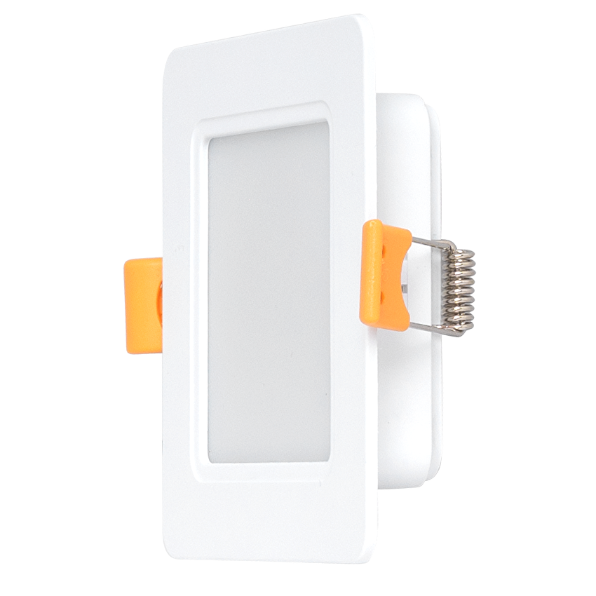 LED панел за вграждане, квадрат, 5W, 4000K, 220-240V AC, неутрална светлина / PS540