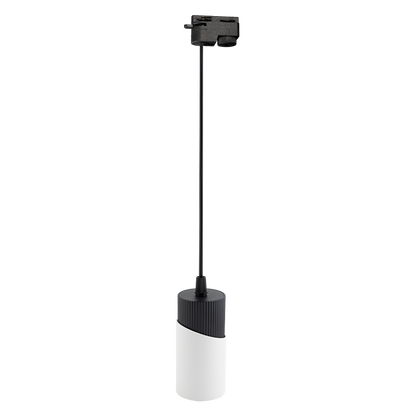 Тяло за релсов монтаж, двупроводно, GU10, 220-240V AC, IP20, черно&бяло / RPV2D